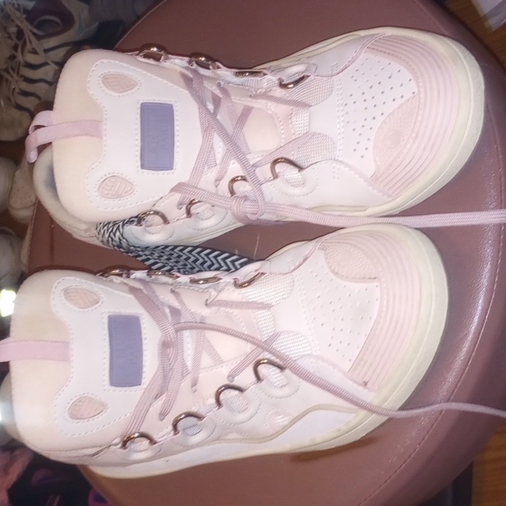 Lanvin Pink Curb Sneakers